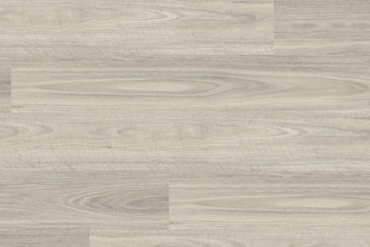 Pale timber-look vinyl flooring sample